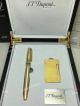 Wholesale Replica S.T.Dupont Set - Gold Lighter and Pen (2)_th.jpg